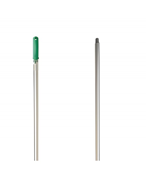 Ручка для держателей мопов 130см, d=22мм, алюминий, зеленный