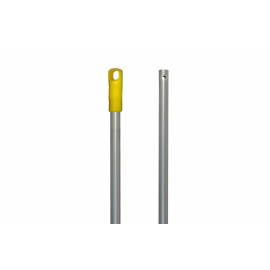 Ручка для держателей мопов 130см, d=22мм, алюминий, желтый