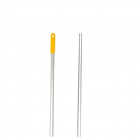 Ручка для держателей мопов 140см, d=23,5мм, анодированный алюминий, желтый