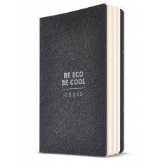 Блокнот А5 "Be Eco, Be Cool" черный