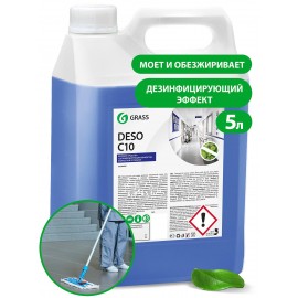 Моющее средство с дезинфицирующим эффектом "Deso C10"  (канистра 5кг)