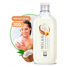 Milana гель для душа "Райское блаженство" маслом кокоса (флакон 300мл)