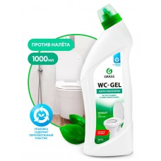 Средство для чистки сантехники  "WC GEL" (канистра 1000 мл)