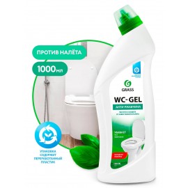 Средство для чистки сантехники  "WC GEL" (канистра 1000 мл)