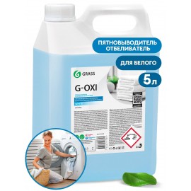 Пятновыводитель G-oxi для белых вещей с активным кислородом (канистра 5,3кг)