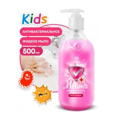 Антибактериальное жидкое мыло "Milana Kids" Fruit bubbles с дозатором (флакон 500мл)