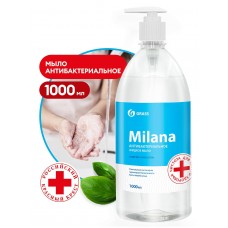 Жидкое мыло  "Milana антибактериальное" с дозатором (флакон 1000мл)
