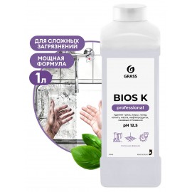 Индустриальный очиститель сильнощелочной "Bios K" (канистра 1л)