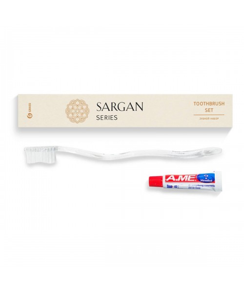 Зубной набор "Sargan" (картонная коробка)