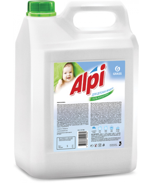 Гель-концентрат для стирки детских вещей  "ALPI sensetive gel" (канистра 5л)