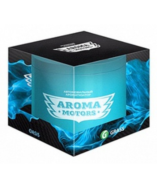 Ароматизатор гелевый "Aroma Motors" OASIS в блистерной упаковке (круглый) 100мл