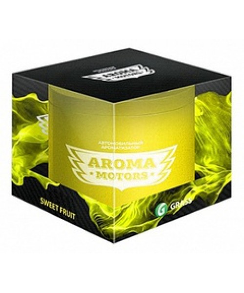 Ароматизатор гелевый "Aroma Motors" SWEET FRUIT в блистерной упаковке (круглый) 100мл