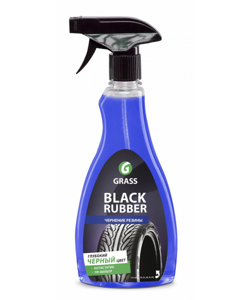 Чернитель для шин (матовый)  "Black Rubber" (флакон 500мл)