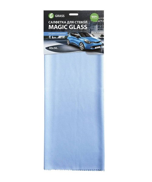 Салфетка микрофибра для стекла Magic Glass 40*50 (1шт)